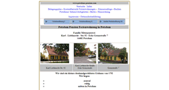 Desktop Screenshot of potsdam-pension.com